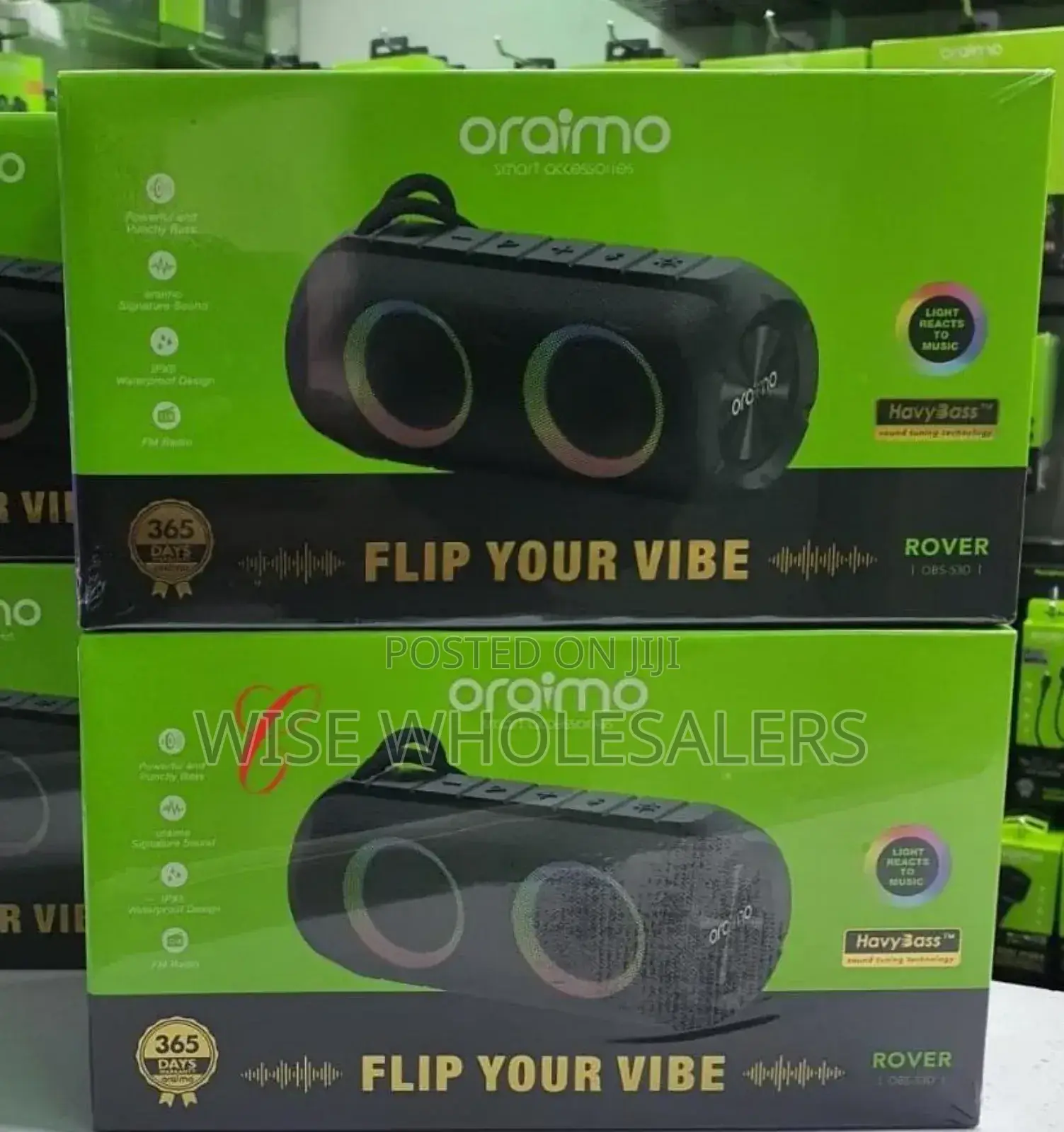Oraimo Rover Obs-53d Flip Your Vibe Speakers