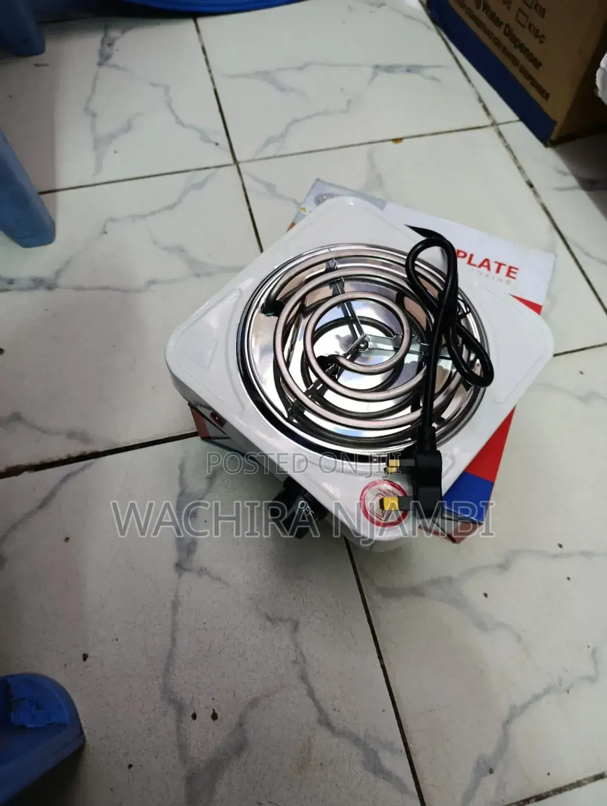 Portable Single Coil Electric Hot Plate for Fast Heating