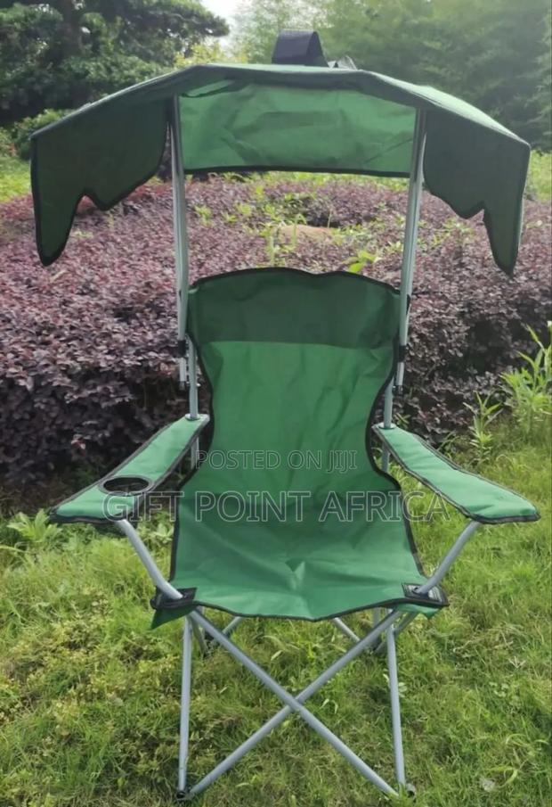 Heavy Duty Portable Camping Chairs With Canopy - main view