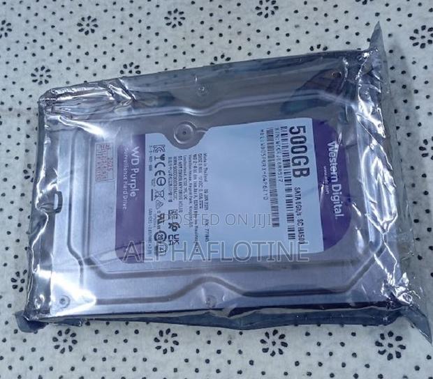 500-Gb Wd Purple Surveillance Hard Disk - main view