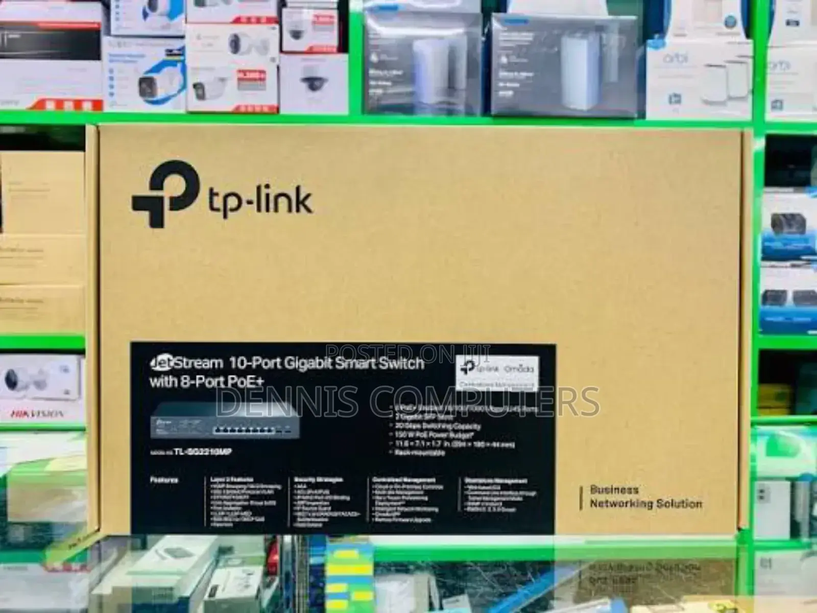 Tp-Link Tl-Sg2210mp - Jetstream 10-Port Gigabit Smart Switch