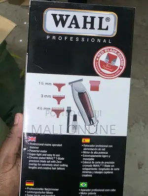 Wahl Cordless Detailer Trimmer Extra Wide T-Blade Powerful Motor