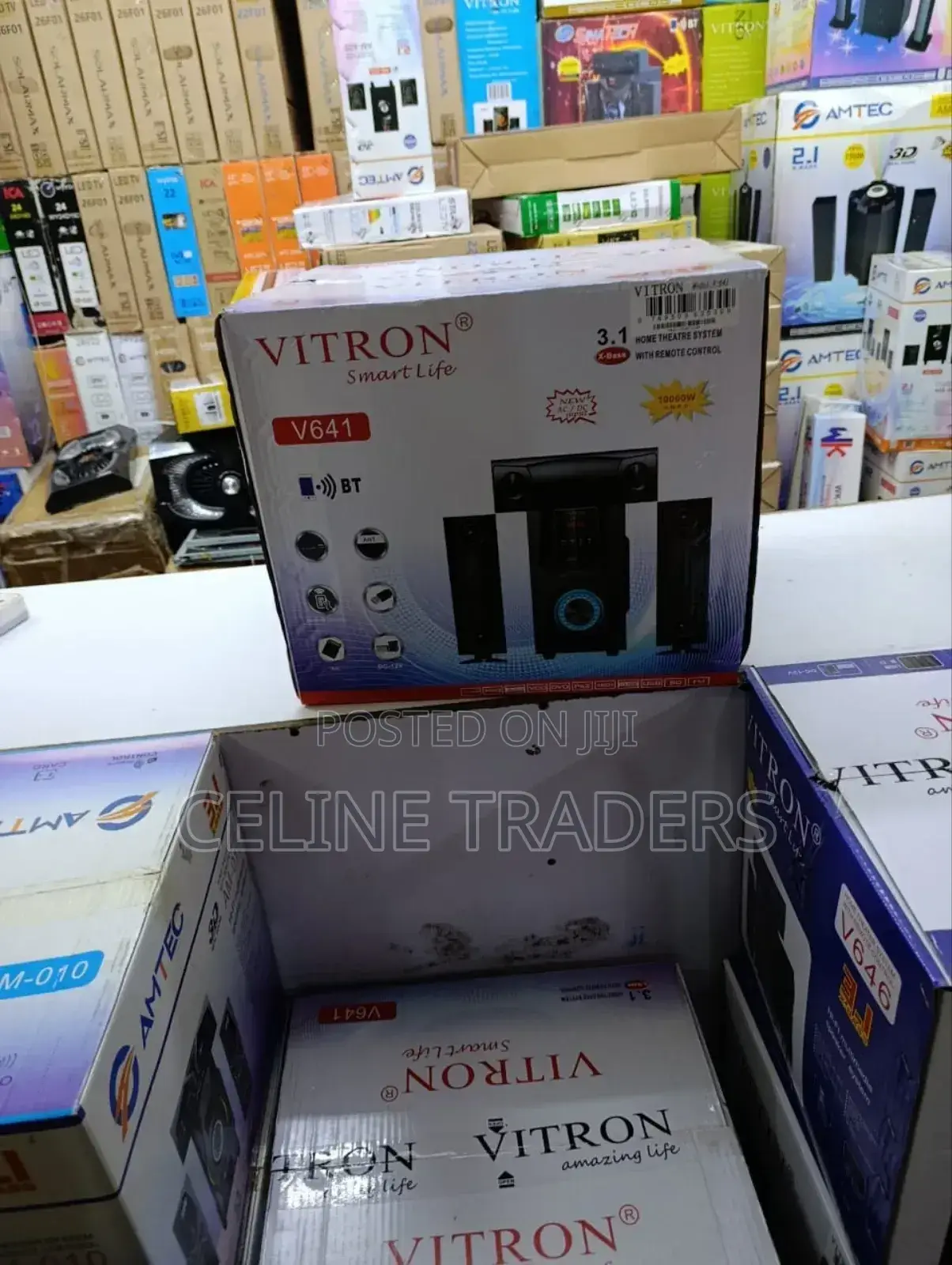 Vitron V641 3.1ch 10000watts Ac/Dc Home Theater System