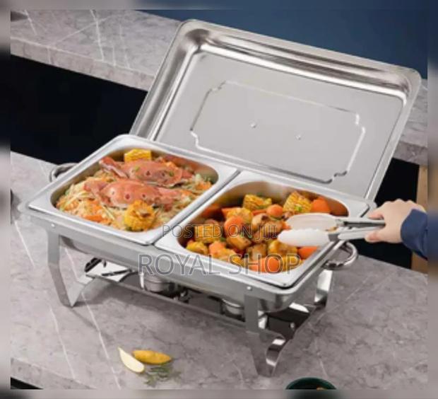 Deep Double Cheffing Dish - main view
