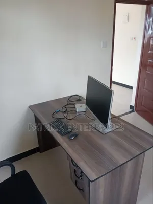 1.4 Mtrs Office Desk Plus High Back Recliner Headrest Chair