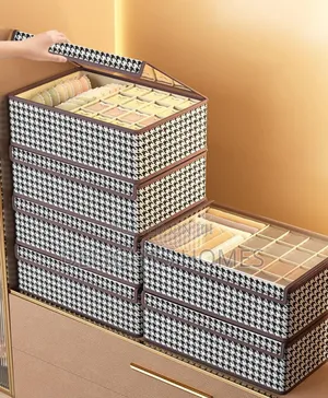 17 Grid Foldable Undergarment Organizer_car
