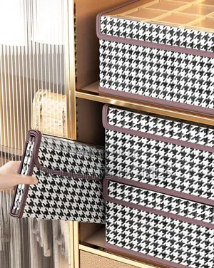 17 Grid Foldable Undergarment Organizer_car