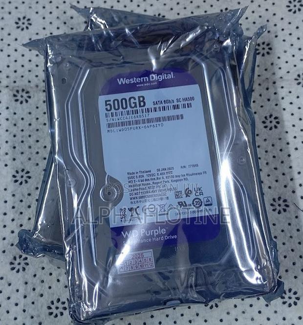 500gb Storage - main view