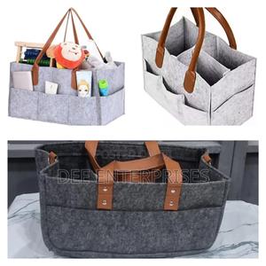 Felt Fabric Baby Nursing Bag With Removable Dividers - thumbnail 2