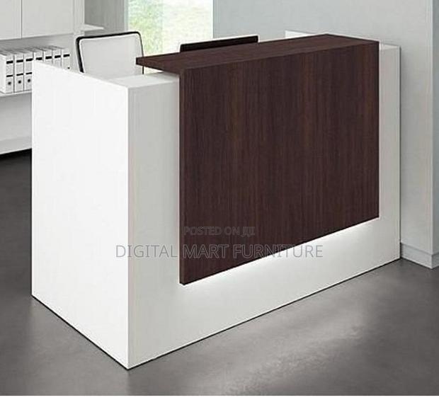 1400mm White Reception Desk For Cashier
