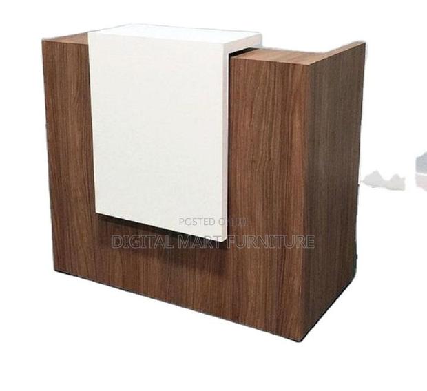 1400mm White Reception Desk For Cashier - thumbnail 5