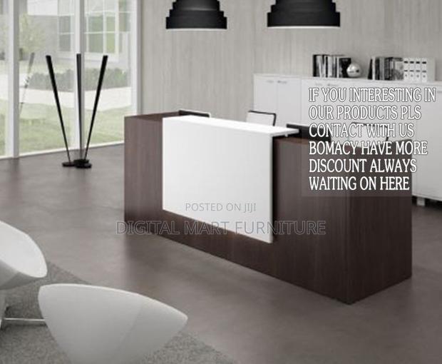 1400mm White Reception Desk For Cashier - thumbnail 6