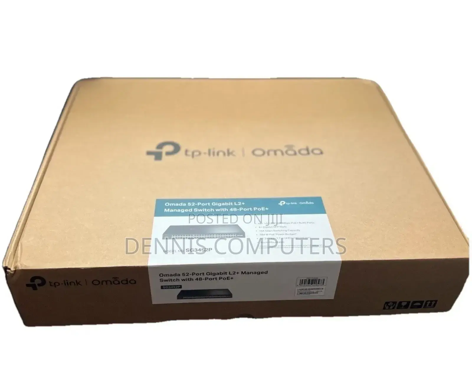 Tp-Link 52-Port Gigabit L2+ Managed Switch With 48-Port Poe Tl-Sg3452p
