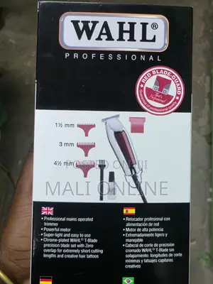 Wahl Detailer Trimmer Corded Extra Wide Barber Hair Trimmer