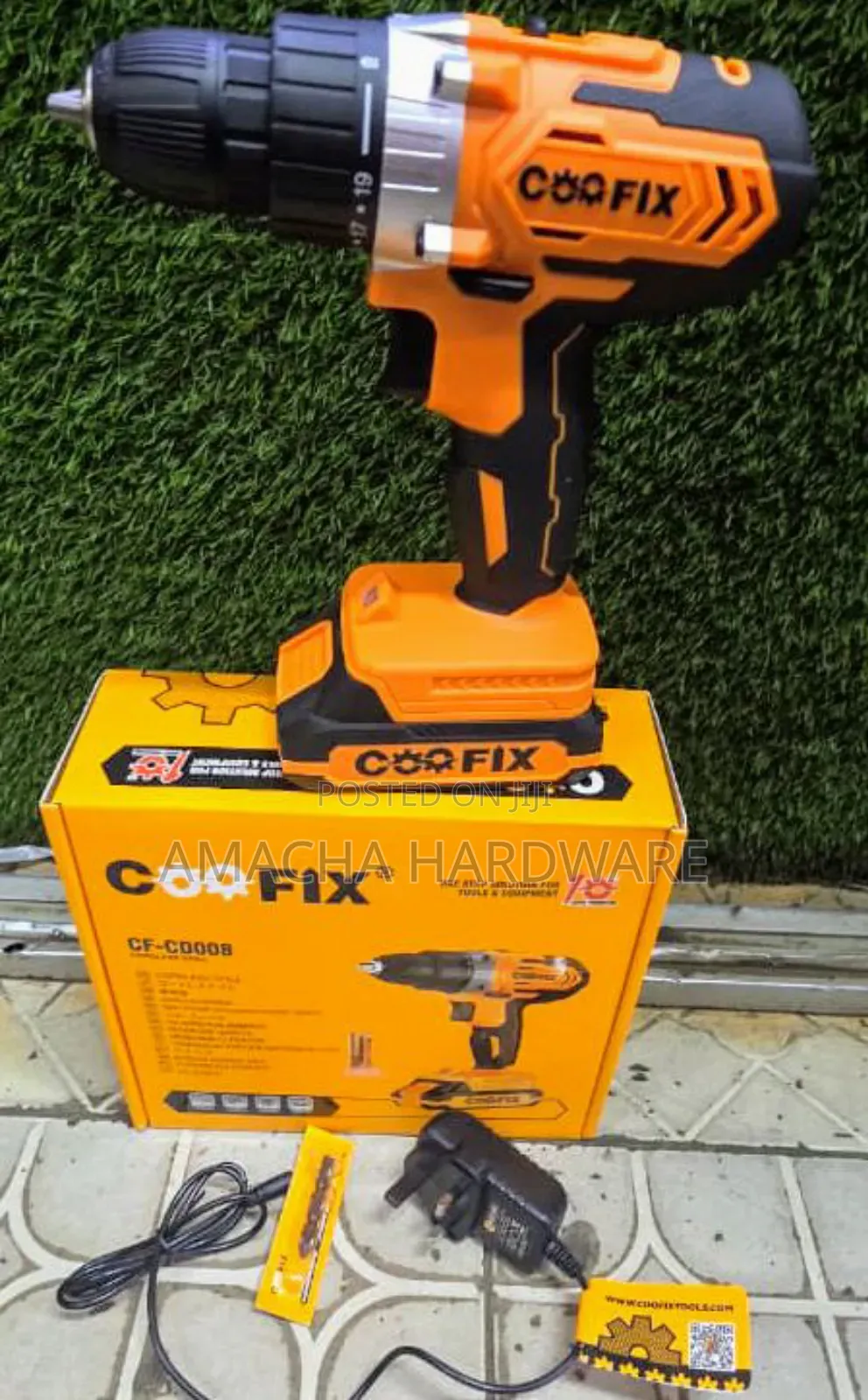 1 Battery Coofix Cordless Drill