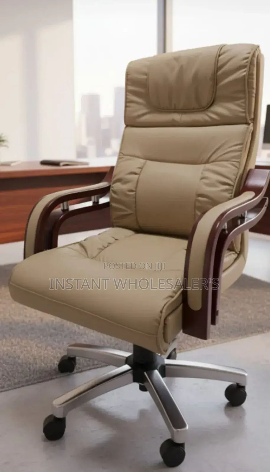 Executive Comfortable Leather Office Chair