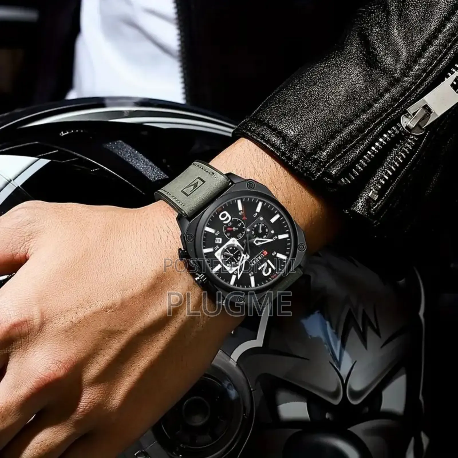 Curren Gents 8393 Chronograph Luxury Wrist Watch