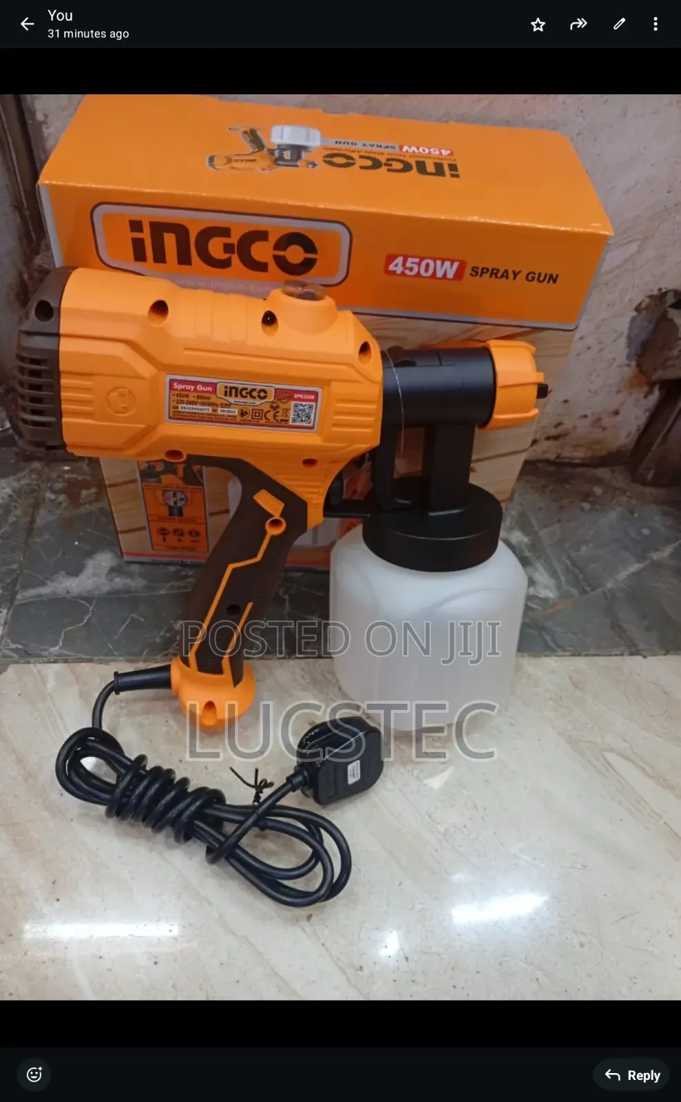 Electric Spray Gun Spg3508