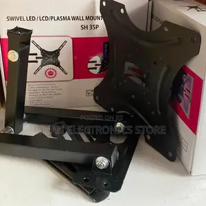 Heavy-Duty Full Motion Tv Wall Stand for 14 to 55 Inch Screens, 50kg