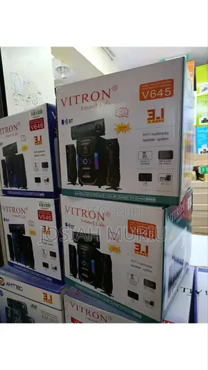 Vitron V645 3.1 Channel Home Theatre Speaker System (10,000w Pmpo)