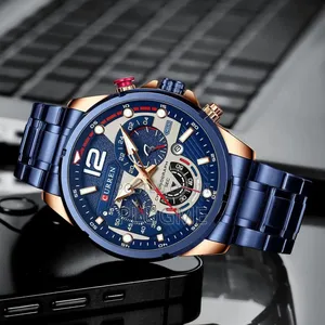 Curren 8395 Gents Luxury Wrist Watch