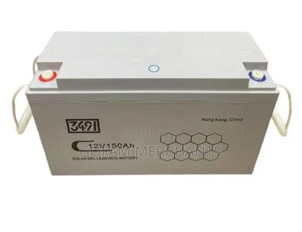 Yachu 3491 Gel Battery, 12v 150ah
