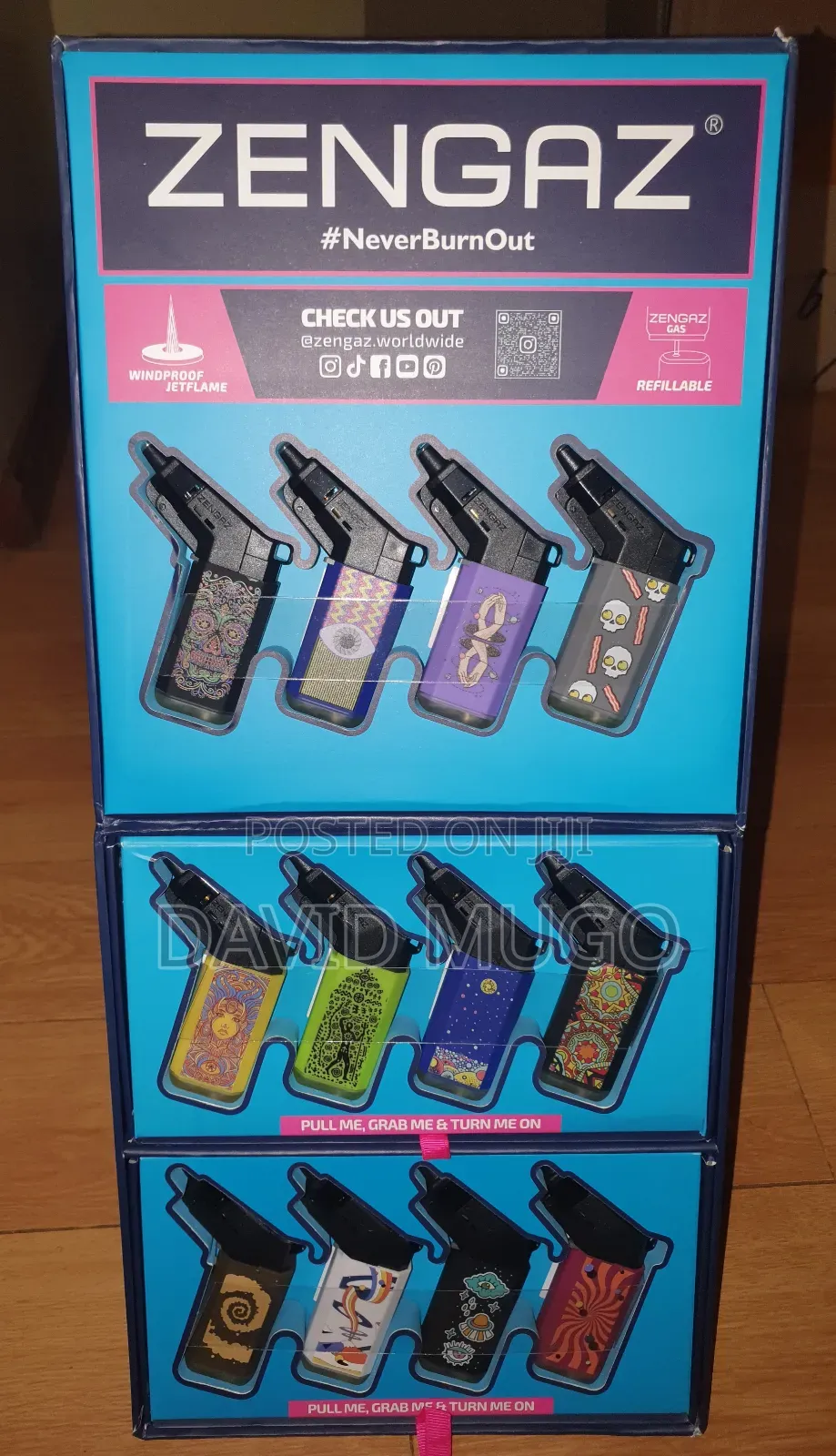 Zengaz Refillable Jet Lighters