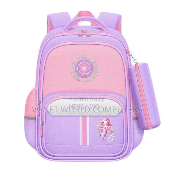 Durable Girls Schools Bags With Pencil Pouch.