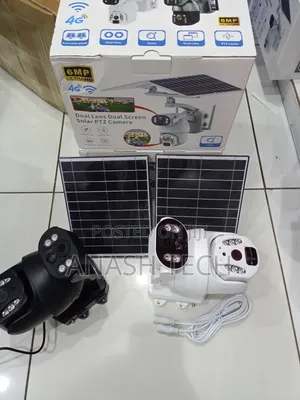 Ubox 4g Solar Powered Dual Lens 6mp CCTV Outdoor Camera Full Color
