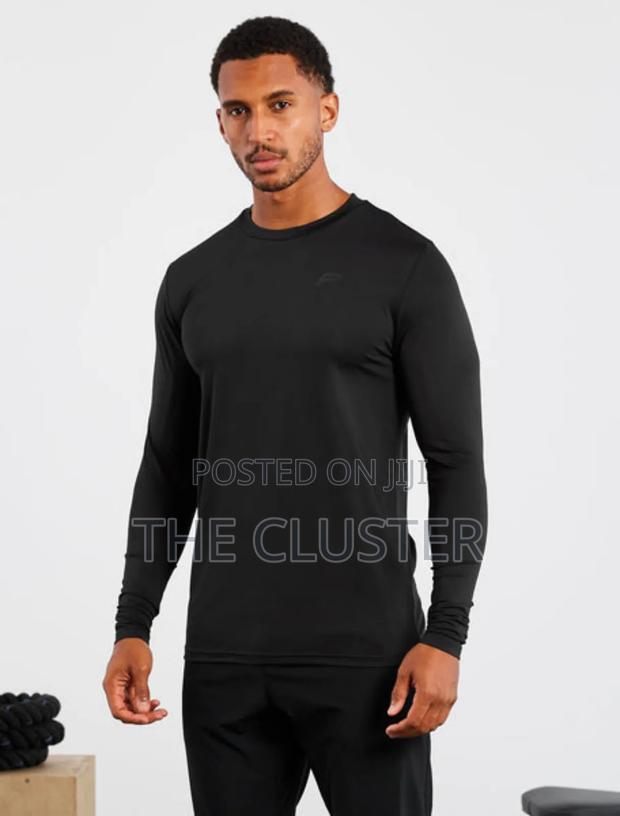 Men Gym Training Long-Sleeves Shirts