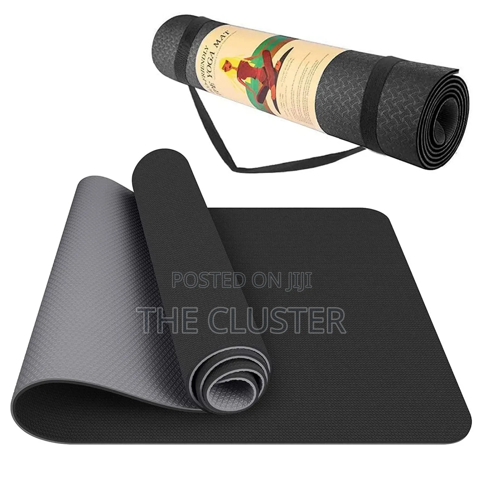 Double Sided Yoga Mat 6 Mm