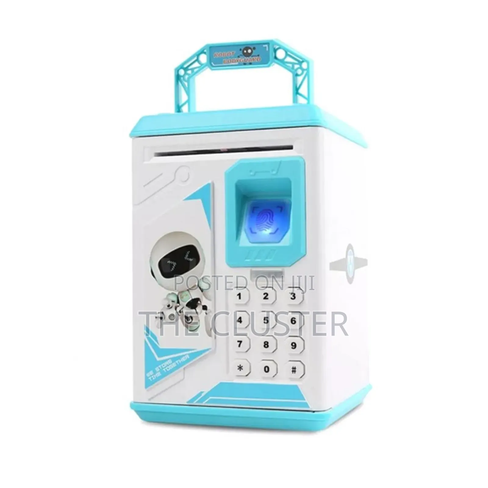 Kids Atm Fingers Print Piggy Bank