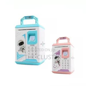 Kids Atm Fingers Print Piggy Bank