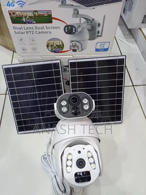 Wireless Camera Security 4g Dual Lens CCTV Solar PTZ Ubox Outdoor