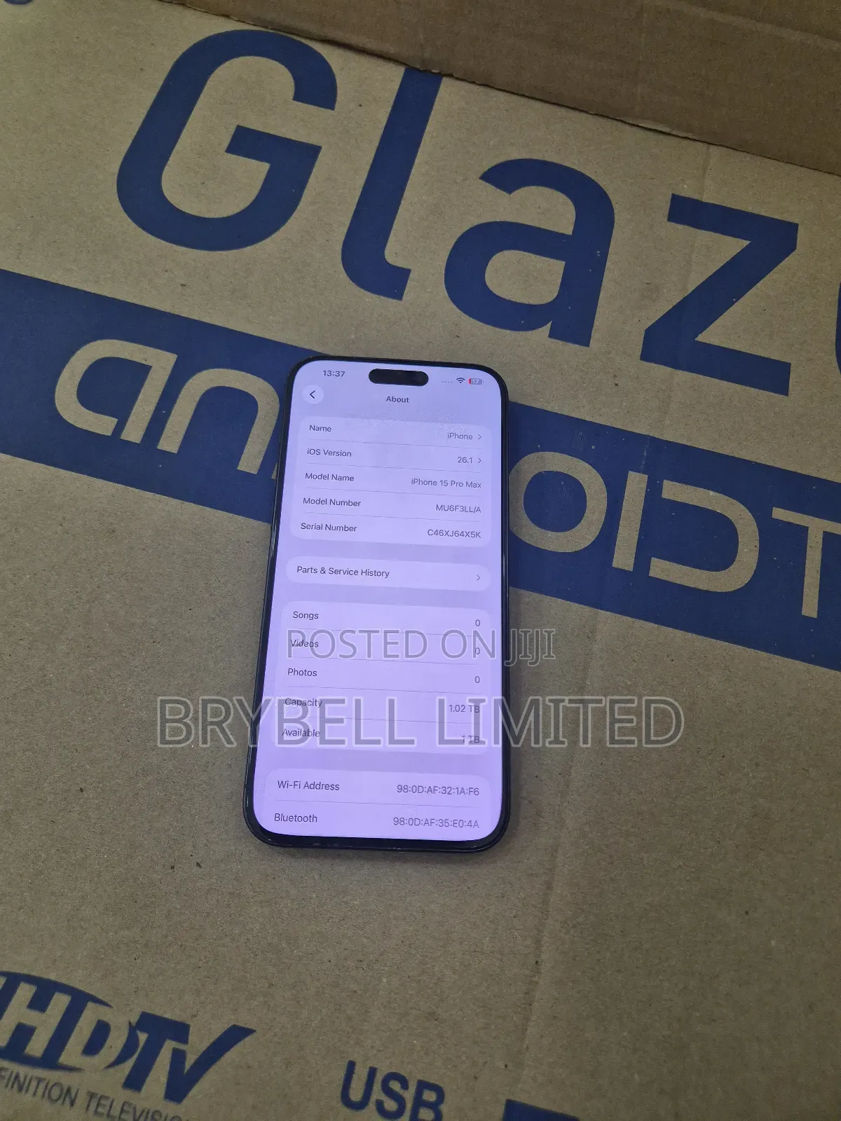 Apple iPhone 15 Pro Max 1 TB Gray