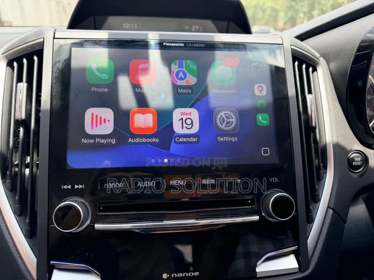 Subaru Xv Panasonic Apple Carplay, Android Auto Ca - Lub200d iPod/Usb