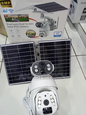 Ip66 Ubox 6mp 4g Ultra Hd Dual Lens Security Solar Camera
