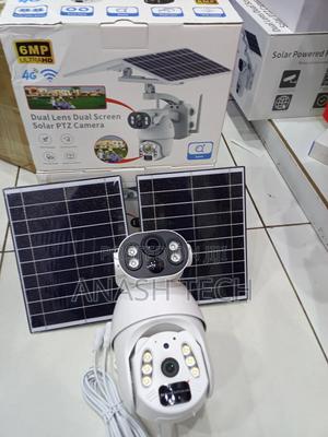 New-Ultrahd 6mp-Ip66 Dual Screen Solar Panel CCTV Camera - thumbnail 2