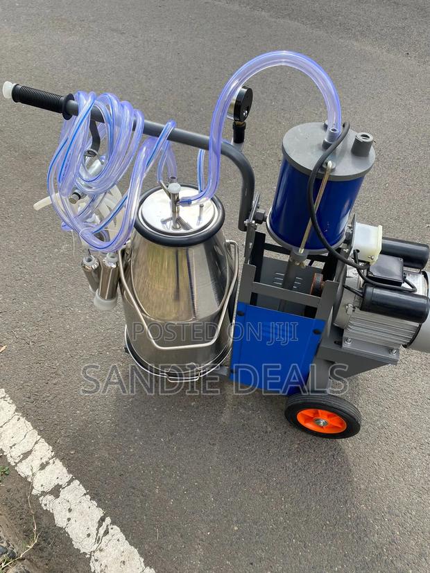 Electric Cow Milking Machine - main view