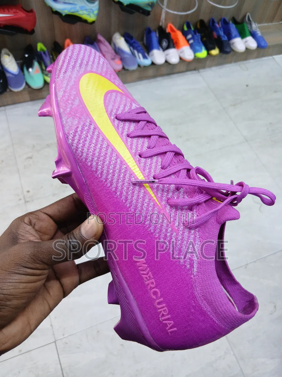 Nike Zoom "Purple Velocity" Mercurial Vapor 16 Football Cleats