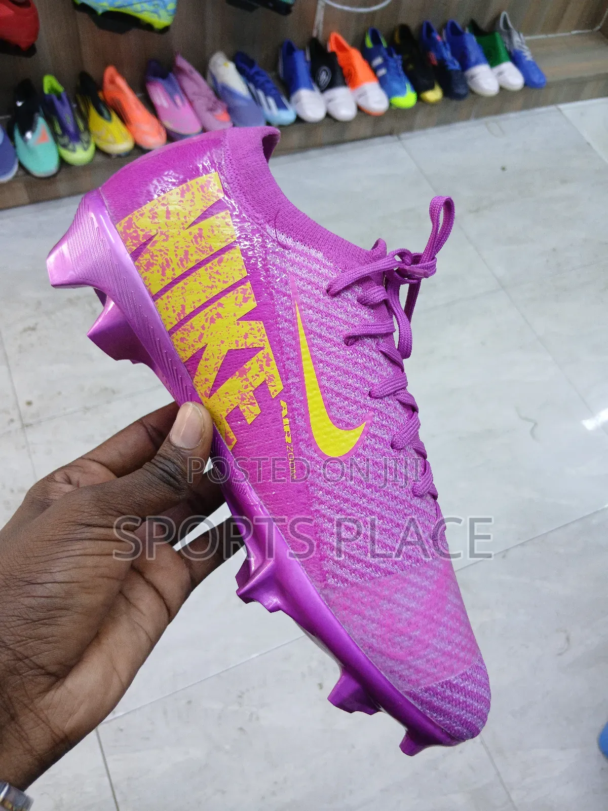Nike Zoom "Purple Velocity" Mercurial Vapor 16 Football Cleats