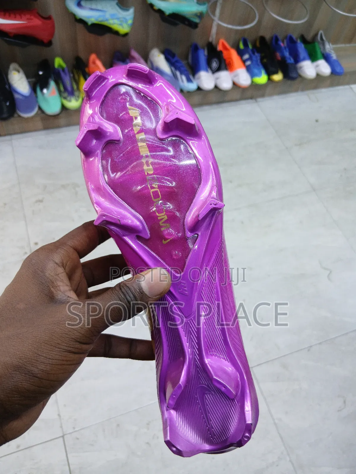 Nike Zoom "Purple Velocity" Mercurial Vapor 16 Football Cleats