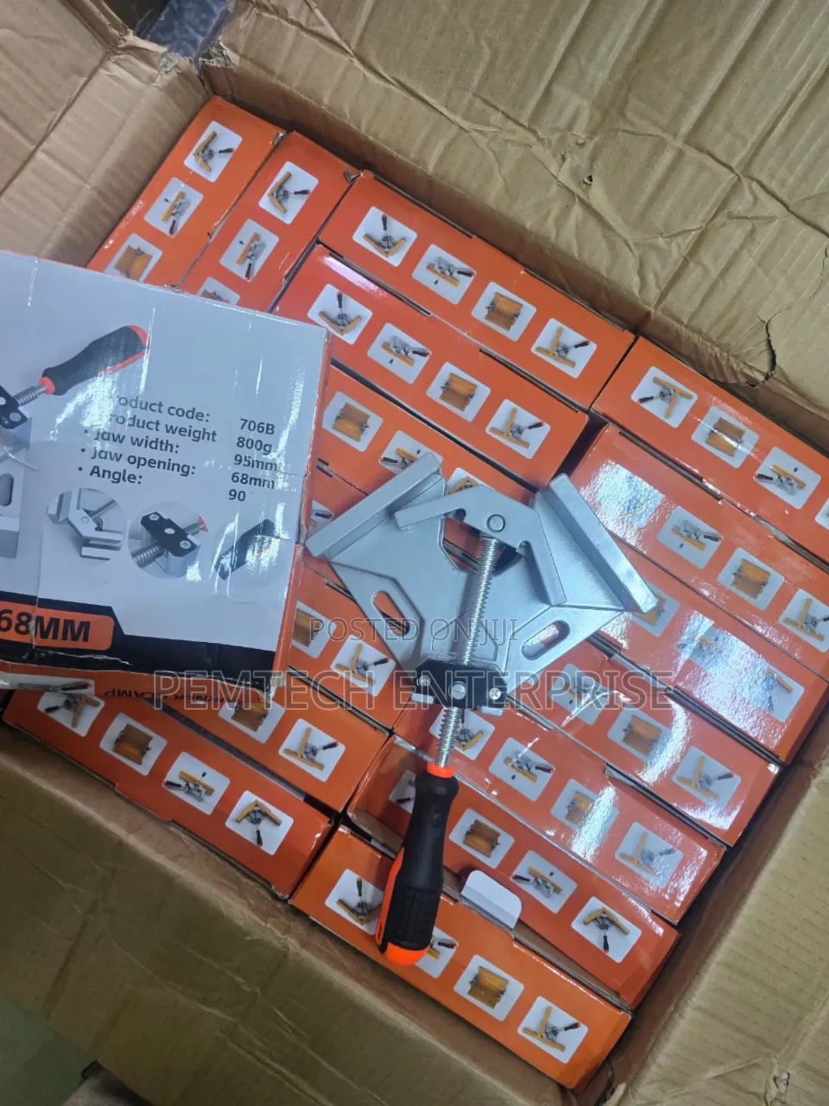 90-Degree Right Angle Corner Clamp,