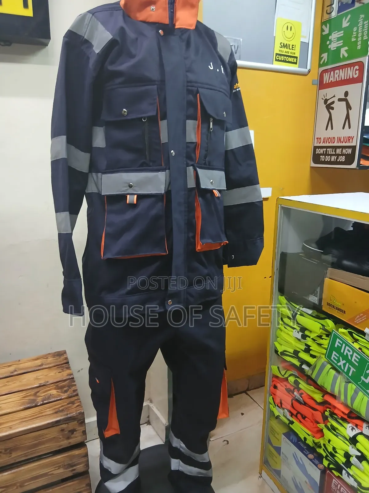 Engineer Suit for a Demanding Work Environment