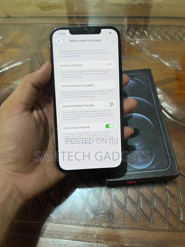 Apple iPhone 12 Pro Max 128 GB Blue - thumbnail 3