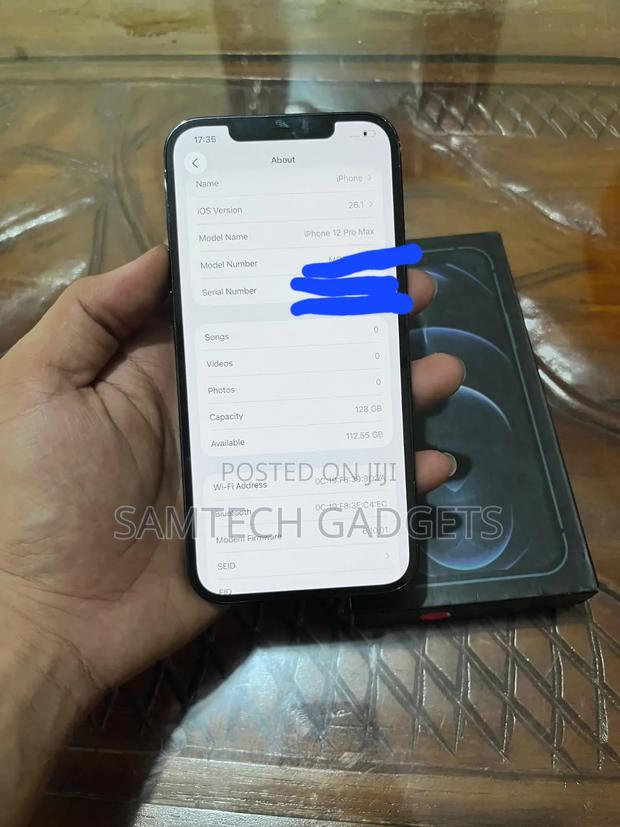 Apple iPhone 12 Pro Max 128 GB Blue - thumbnail 4