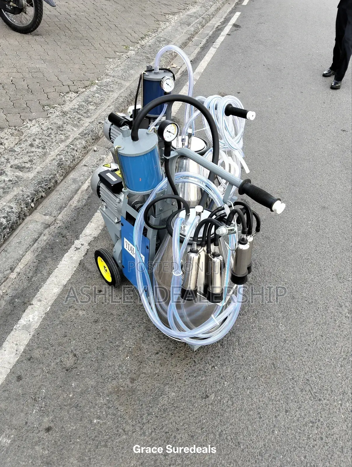 Powered Milking Machine