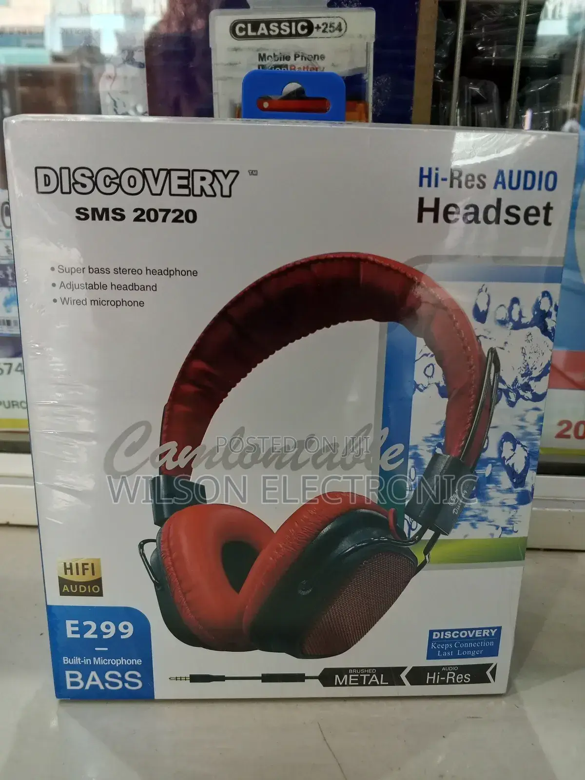 Discovery Wired Headphones.