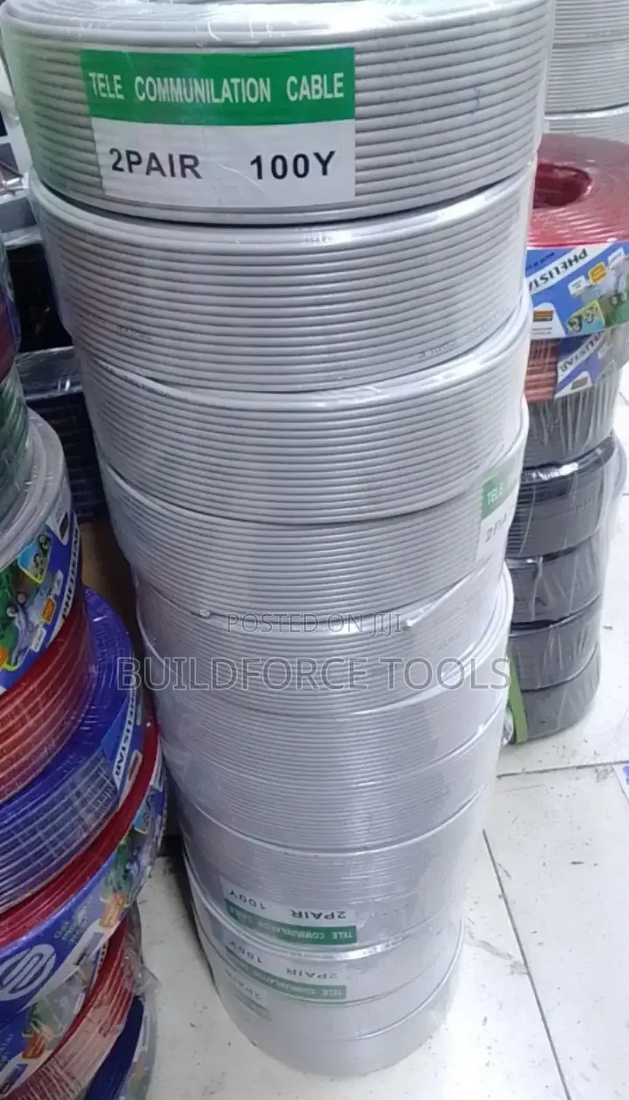 100yards 2pair Tele Communication Cables