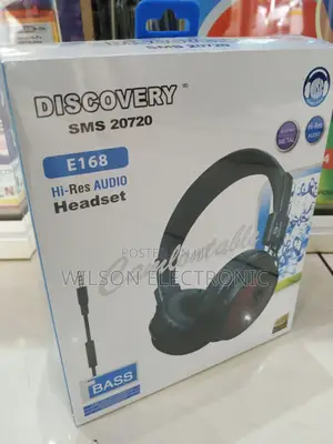 Discovery Wired Headphones. E168